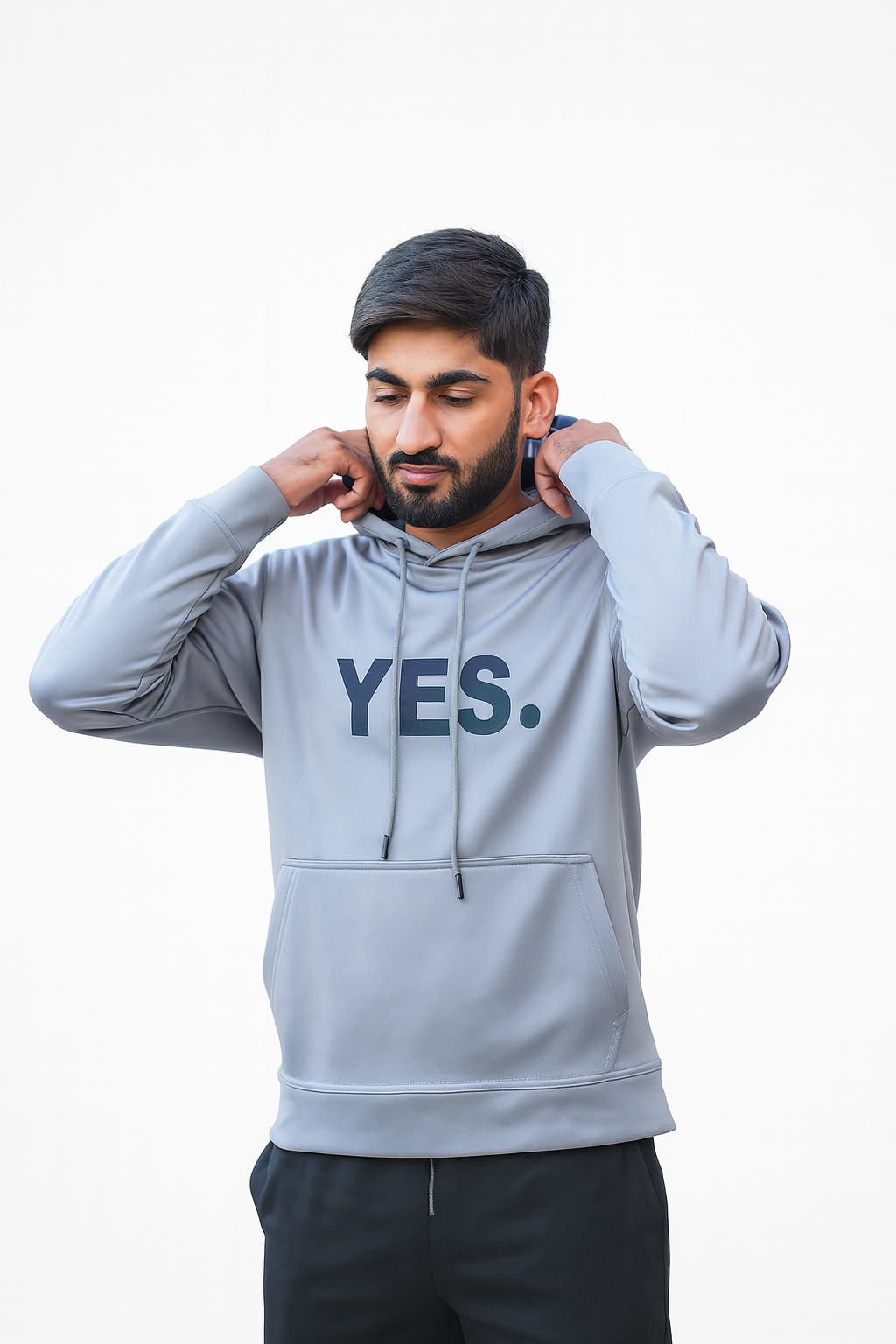 YES. Signature Hoodie – Confidence in Motion